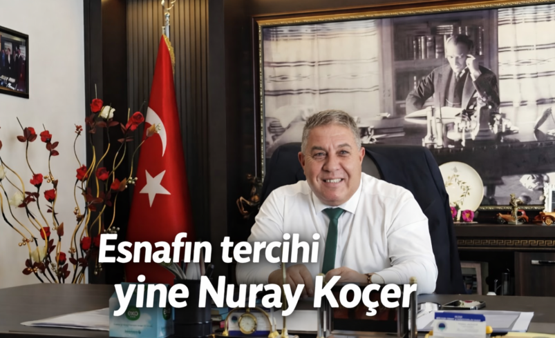 Esnafın tercihi yine Nuray Koçer oldu